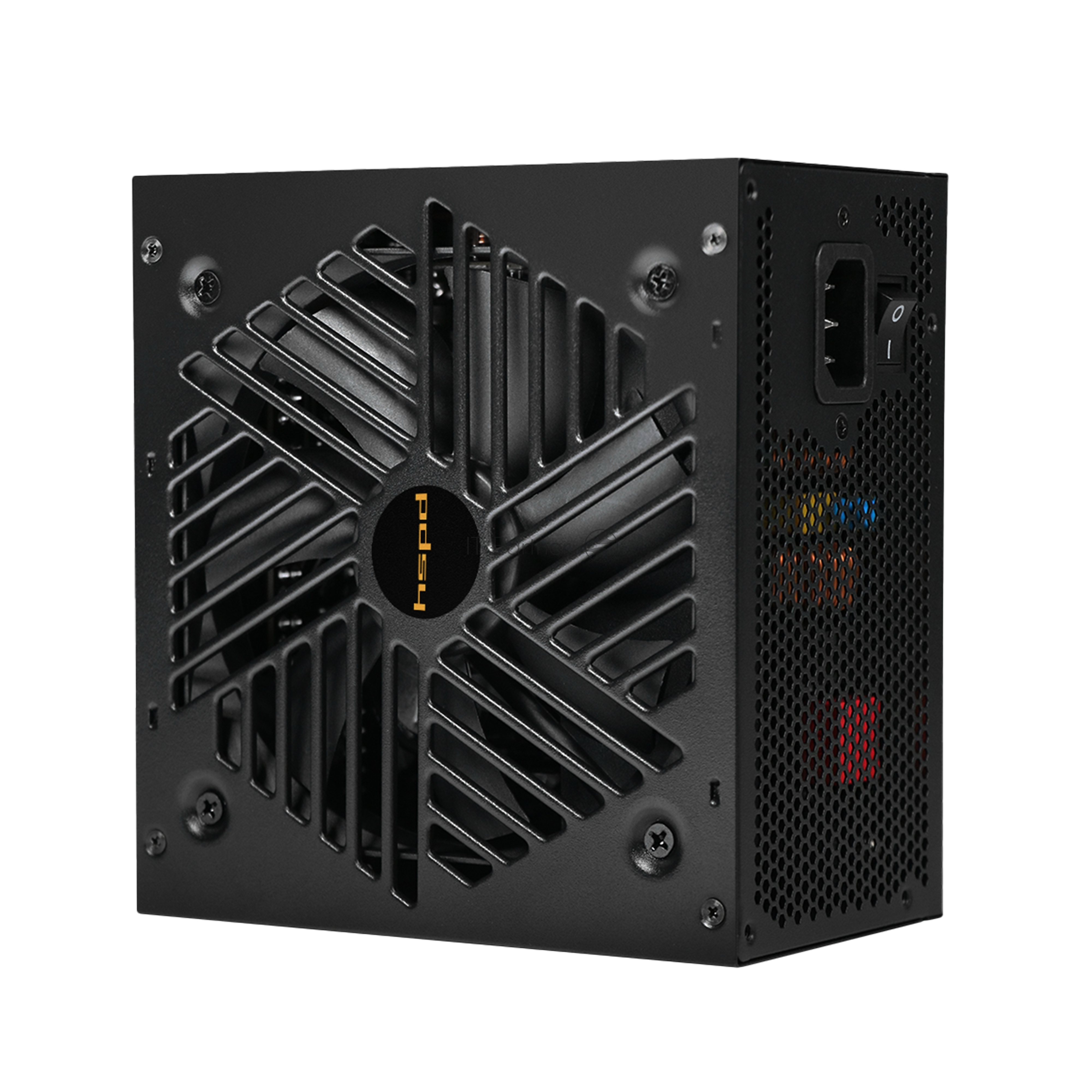 Блок питания Power Supply HSPD, 750W 80+ Gold (ATX, 3.1, PCIe 5.1, Full modular, 1x24(20+4)pin 600mm, 2xCPU 8(4+4)pin 700mm, 2xPCIe*2 8(6+2)pin 550+150mm, 1x12V(2x6) 12+4pin 600W 550mm 2xSATA*3 500+150+150mm, 1xMOLEX4pin*3+FDD 500+150+150+150mm , Ac