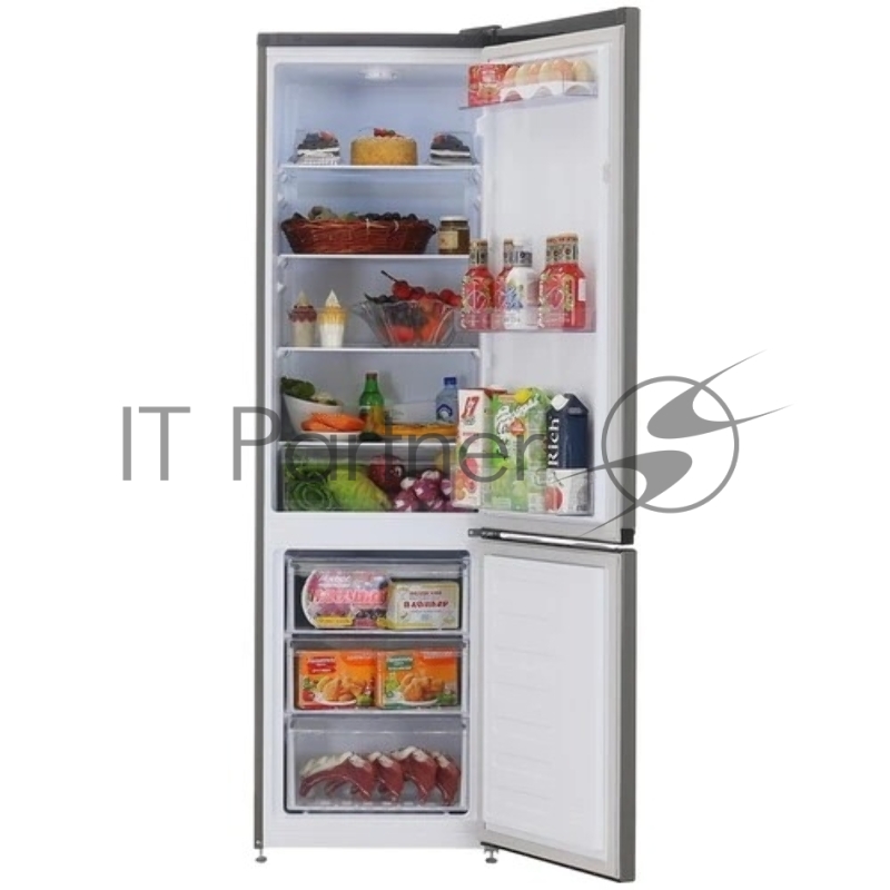 Холодильник Beko B1RCSK312G серый двухкамерный 213/87л морозилка снизу