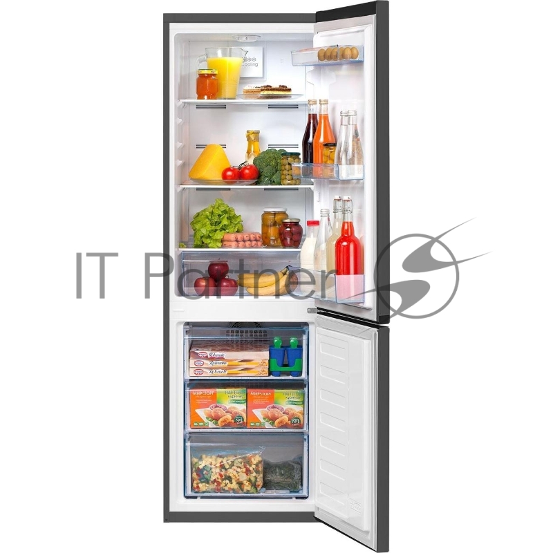 Холодильник Beko B1RCNK272G серый, двухкамерный 163/76л морозилка снизу