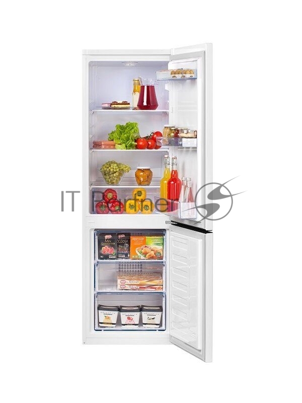 Холодильник Beko B1RCSK272W белый, двухкамерный 175/87л морозилка снизу