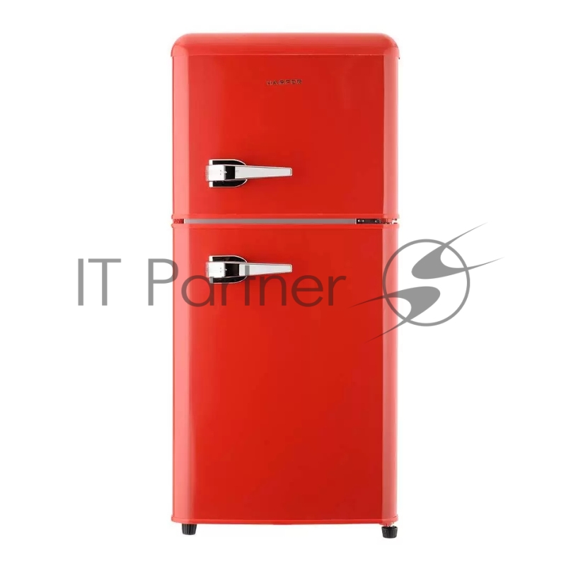 Холодильник Harper HRF-T120M красный двухкамерный 80/38л морозилка сверху