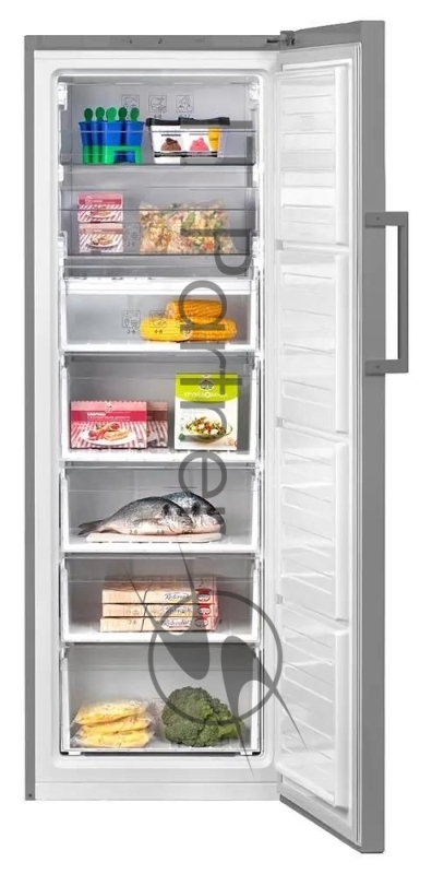 Морозильная камера Beko RFSK266T01S, серебристый, 266л, 4 ящика