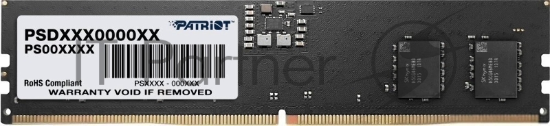Оперативная память PATRIOT Signature Line PSD58G560082 DDR5 DIMM 8Gb 5600Mhz, (retail)