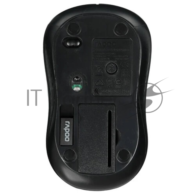 Мышь Rapoo M160 Silent черный