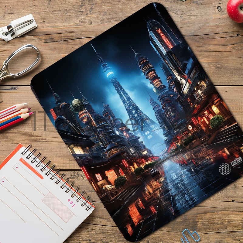 Коврик для мыши Cactus City 300x250x3мм (CS-MPC-D05M)