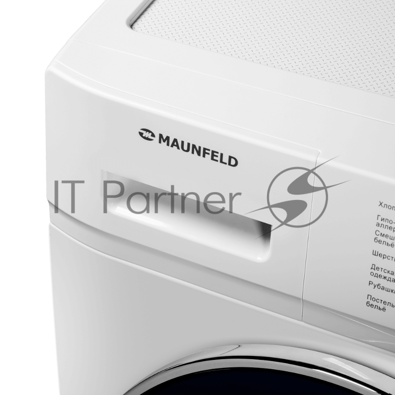 Стиральная машина c инвертором и паром Maunfeld MFWM127IWH053