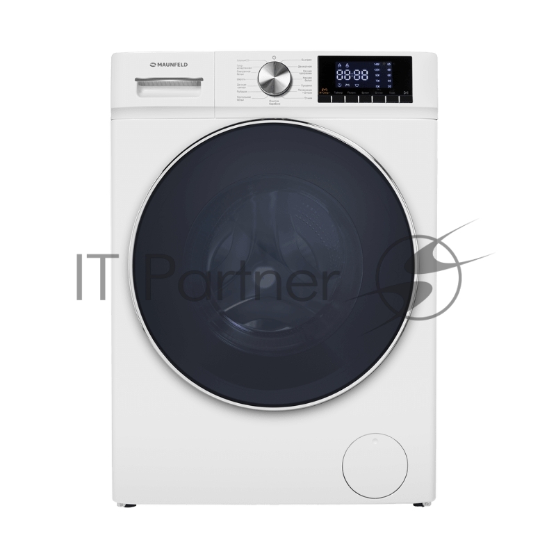 Стиральная машина c инвертором и паром Maunfeld MFWM127IWH02
