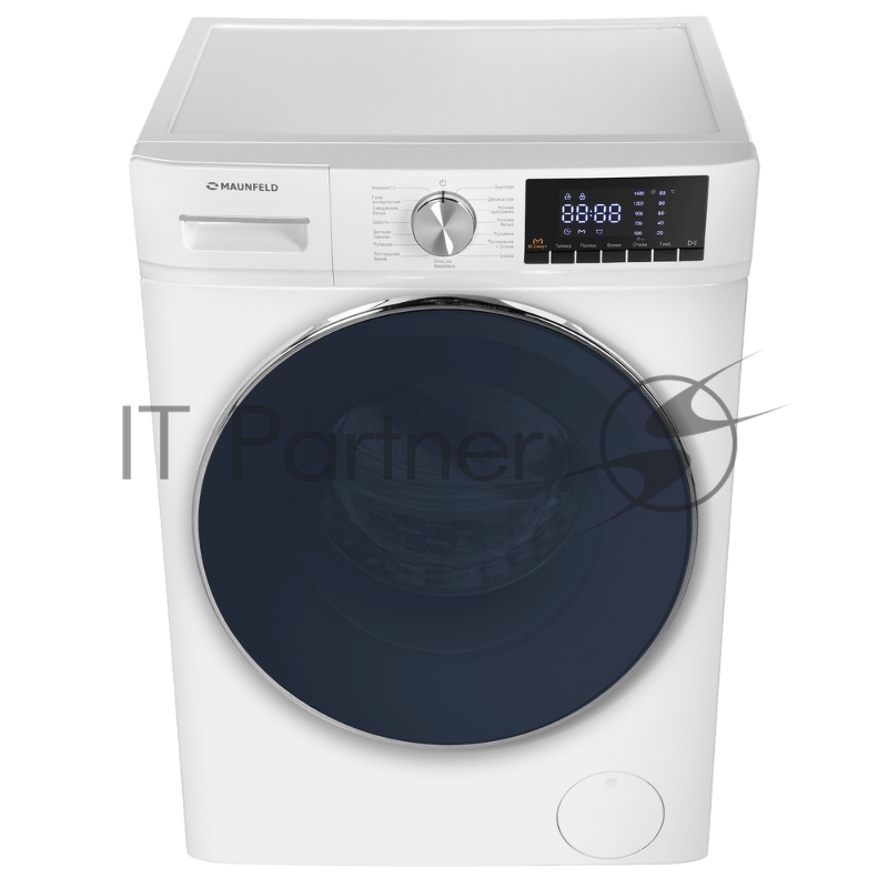 Стиральная машина c инвертором и паром Maunfeld MFWM127IWH02
