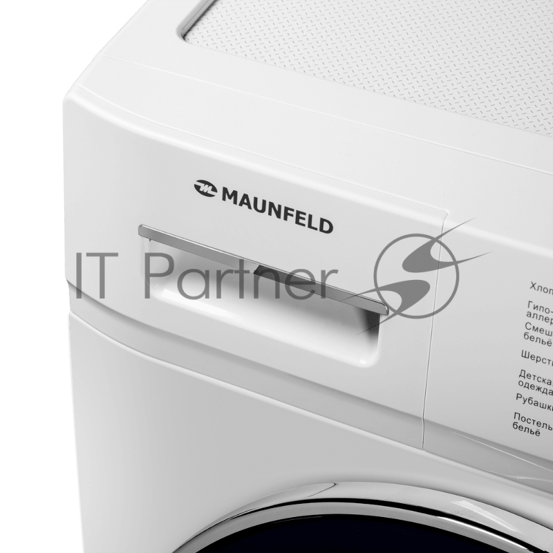 Стиральная машина c инвертором и паром Maunfeld MFWM127IWH02