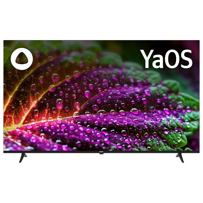 Телевизор BBK 65 65LED-8260/UTS2C черный QLED UHD 60Hz ЯндексТВ