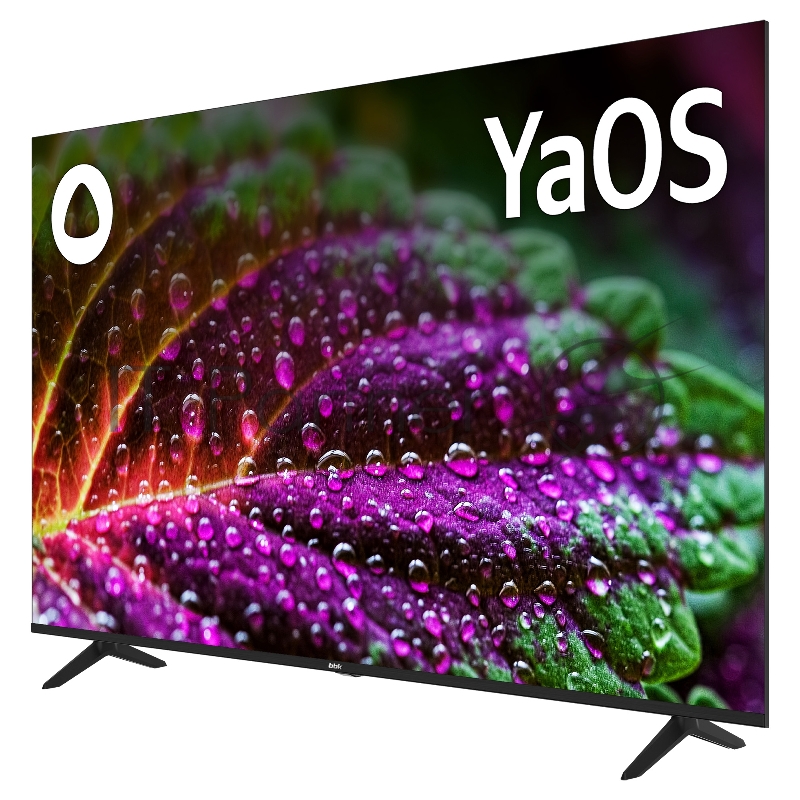 Телевизор BBK 65 65LED-8260/UTS2C черный QLED UHD 60Hz ЯндексТВ