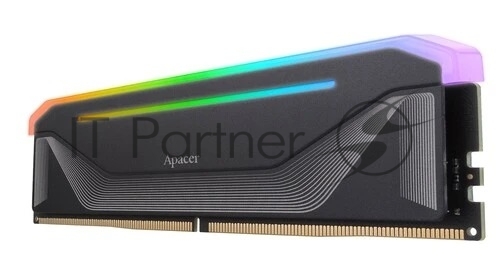 Модуль памяти Apacer NOX RGB, DDR5, 16GB (1x16 GB), 7200 MHz, CL34, с радиаторами, RGB, черный