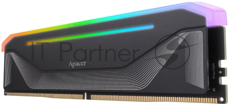 Модуль памяти Apacer DDR5 32GB 5200MHz DIMM NOX RGB Black Gaming Memory (PC5-41600) CL40 1.25V Kit (2x16GB) (Retail) 2048*8 Heat Sink (Retail) 3 years (AH5U32G52C522NBAA-2)