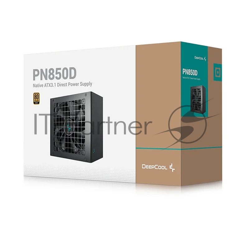 Блок питания Deepcool / GamerStorm PN850D, 850Вт, 80 PLUS Gold, 120мм, модульный, черный