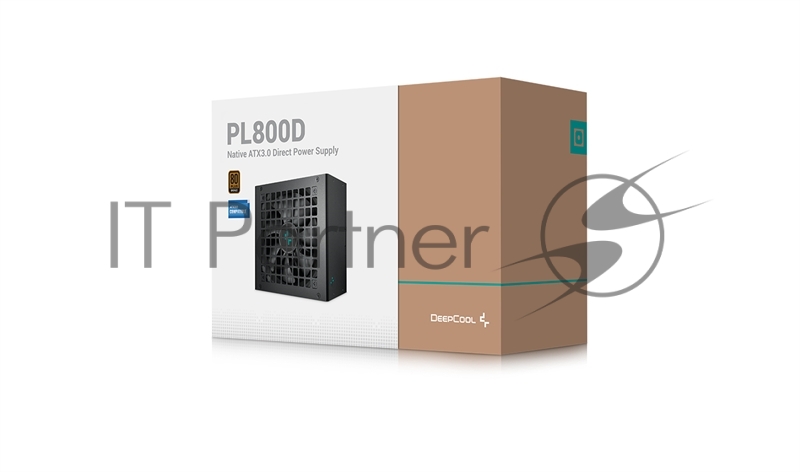 Блок питания Deepcool / GamerStorm PL800D, 800Вт, 80 PLUS Bronze, 120мм, черный