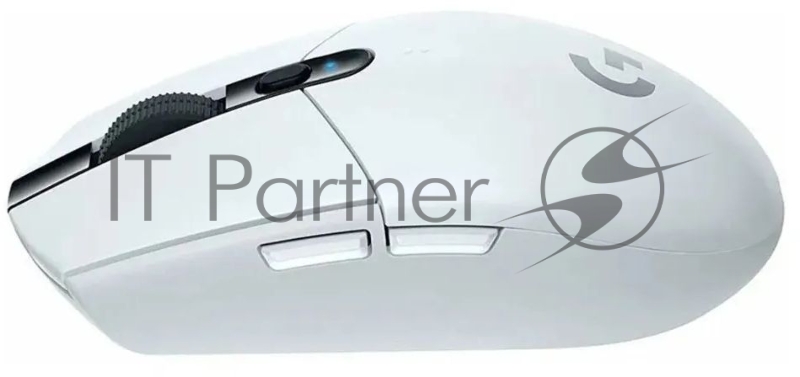 Мышь беспроводная Logitech G304 Lightspeed белый, 12000 dpi, радиоканал, USB, кнопки - 6