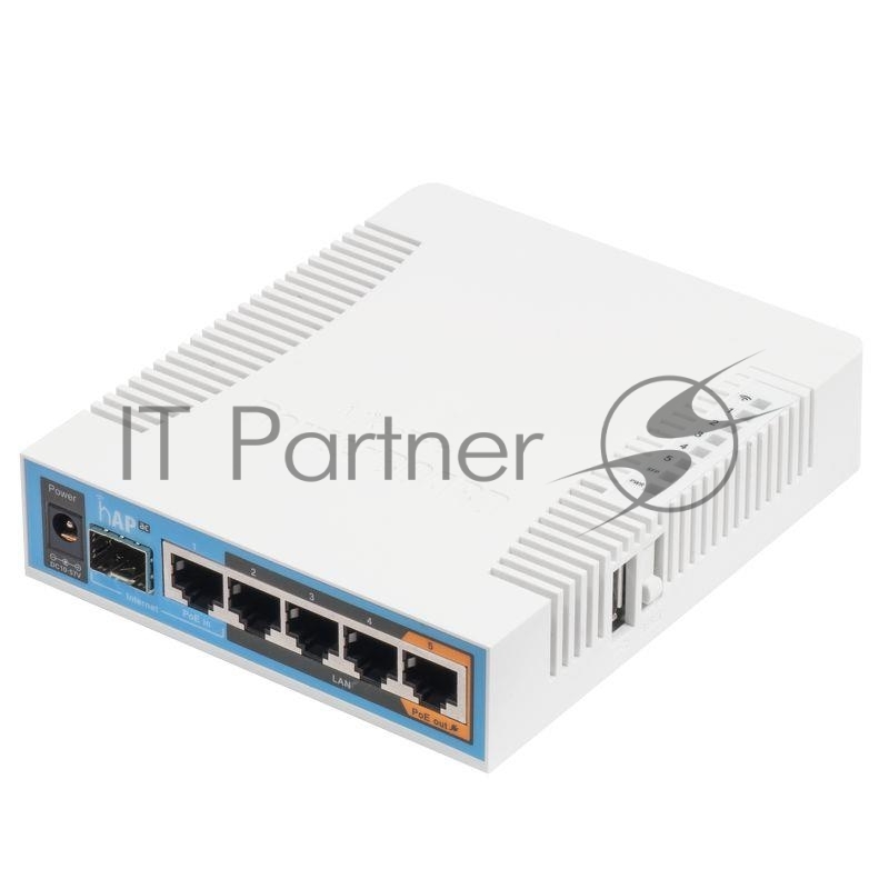 Сетевое оборудование MikroTik RB962UiGS-5HacT2HnT Роутер 2.4+5ГГц, 802.11a/b/g/n/ac, 5x Ethernet 1G, 1x SFP