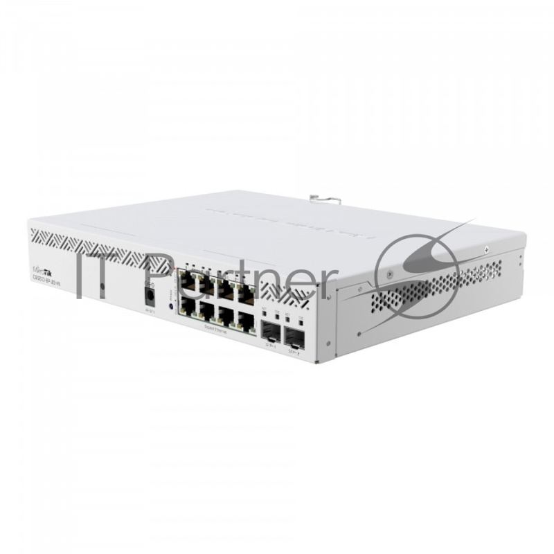 Коммутатор Mikrotik CSS610-8P-2S+IN PoE-коммутатор, 8х 1G RJ45, 2х SFP+, раздача PoE 140 Вт, SwitchOS Lite