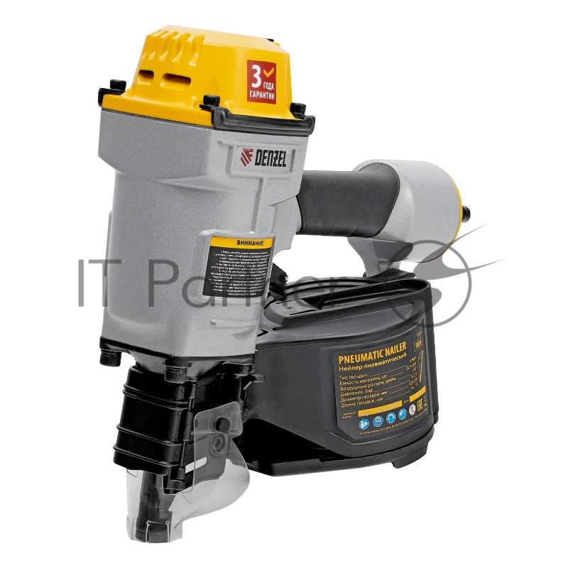 Нейлер пневматический CN70 для гвоздей CNW от 45 до 70 мм// Denzel