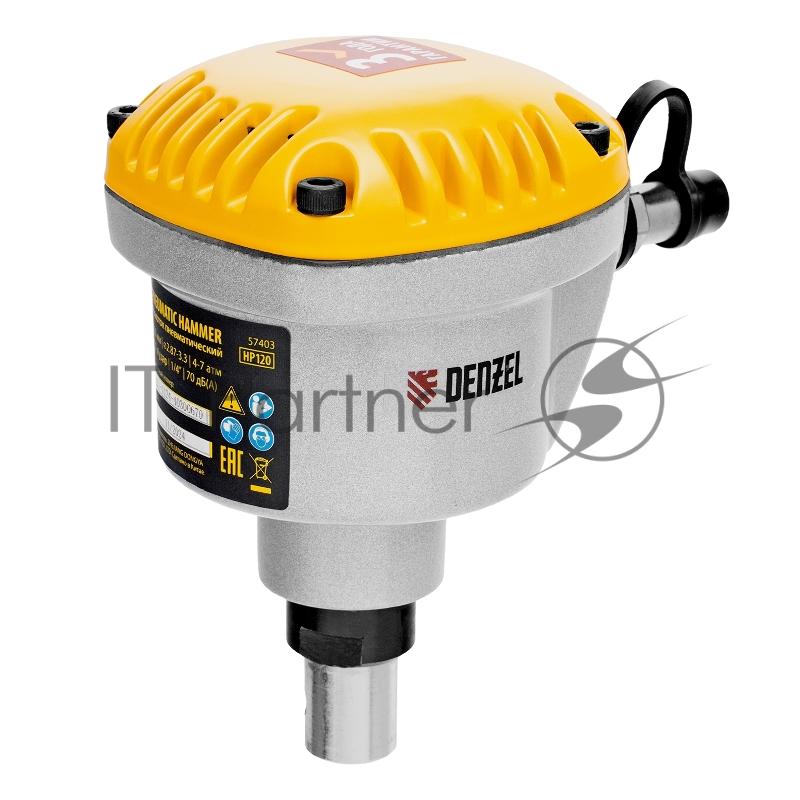 Пневматический молоток HP120 для одиночных гвоздей до 120 мм// Denzel