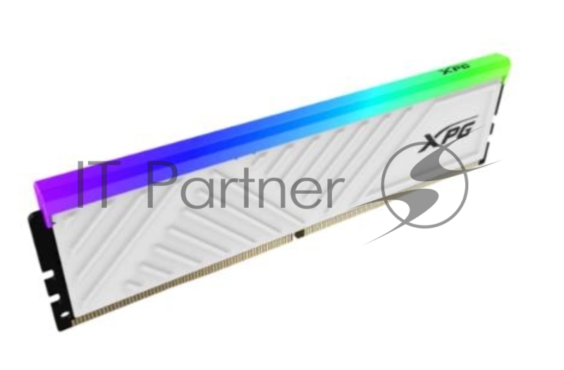 Оперативная память XPG SPECTRIX D35G, DDR4, 32 GB (1x32 GB), 3200 MHz, CL16, с радиаторами, RGB, белый