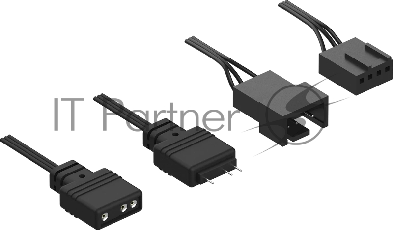 Вентилятор для корпуса Formula Nulight 12BK ARPW ARGB 120х120x25 черный 4-pin 25.34дБ Ret