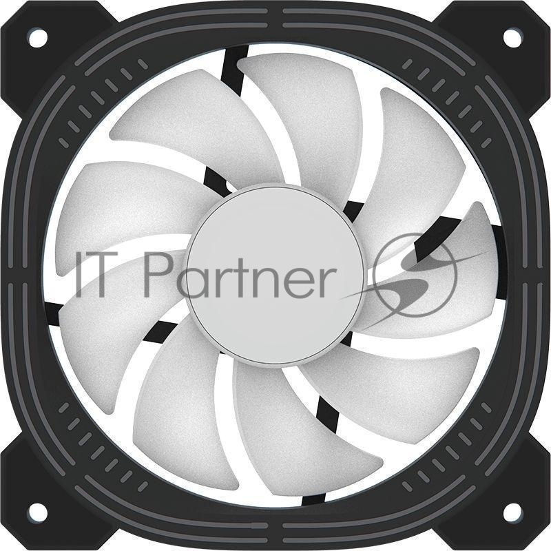 Вентилятор для корпуса Formula Nulight 12BK ARPW Reverse ARGB 120х120x25 черный 4-pin 27.34дБ (NULIGHT 12BK ARPW REVERSE) Ret