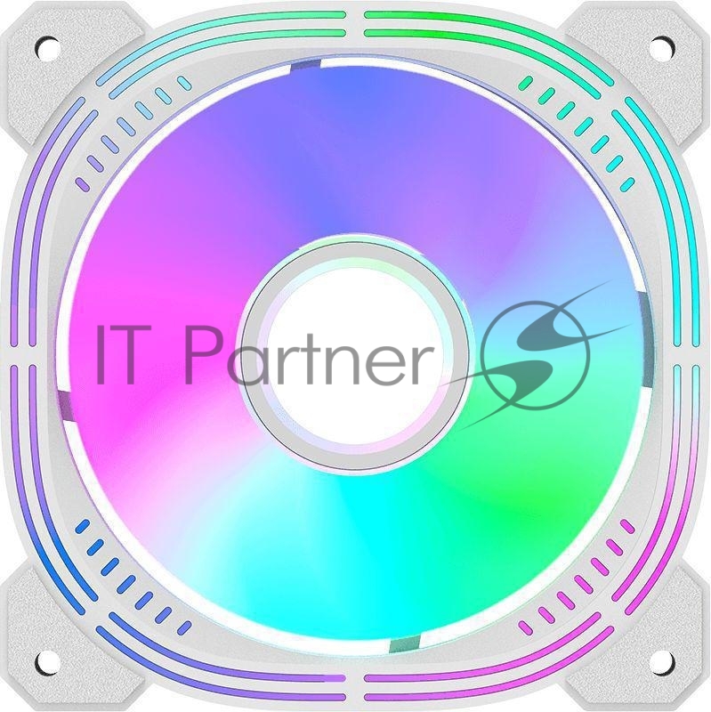 Вентилятор для корпуса Formula Nulight 12WH ARPW ARGB 120х120x25 белый 4-pin 25.34дБ Ret