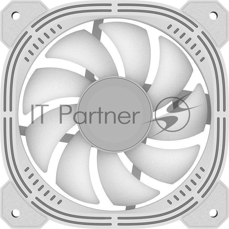 Вентилятор для корпуса Formula Nulight 12WH ARPW ARGB 120х120x25 белый 4-pin 25.34дБ Ret