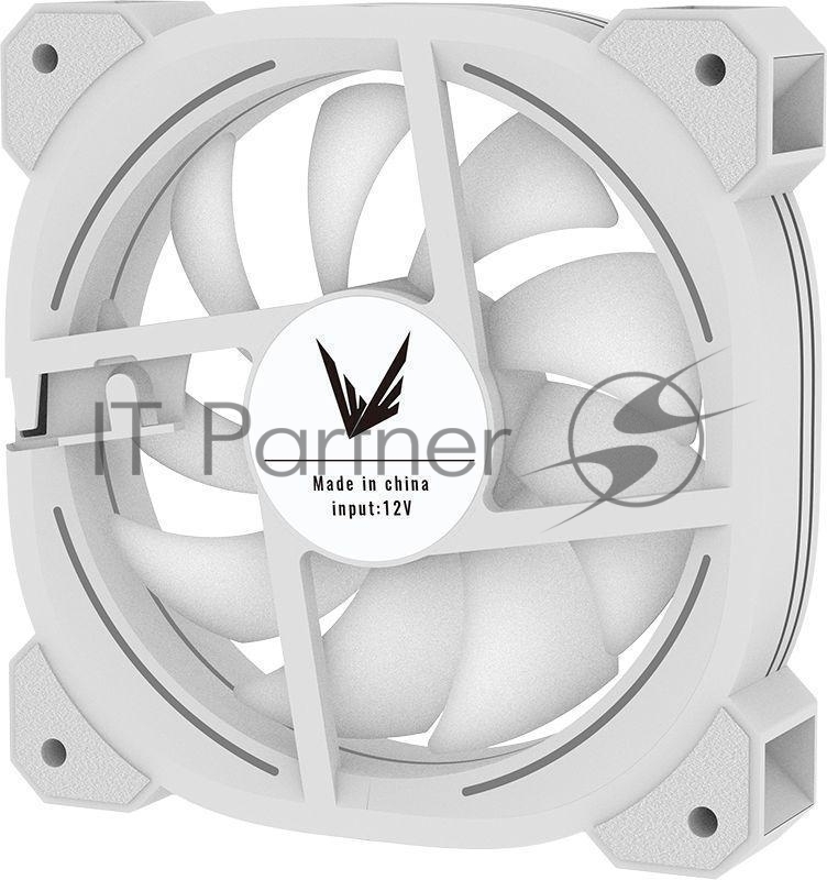 Вентилятор для корпуса Formula Nulight 12WH ARPW Reverse ARGB 120х120x25 белый 4-pin 27.34дБ (NULIGHT 12WH ARPW REVERSE) Ret