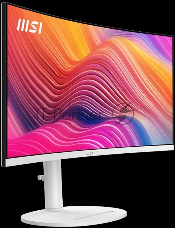 Монитор 34 MSI Modern MD342CQPW VA 3440x1440, 120 Гц, 1 мс, 21:9, 300 кд/м², 2xHDMI, 1xDP,,2xUSB Type-A,USB Type-B,USB Type-C, изогнутый экран (1500R), белый