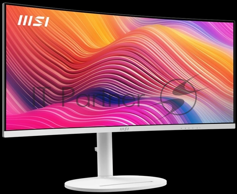 Монитор 34 MSI Modern MD342CQPW VA 3440x1440, 120 Гц, 1 мс, 21:9, 300 кд/м², 2xHDMI, 1xDP,,2xUSB Type-A,USB Type-B,USB Type-C, изогнутый экран (1500R), белый