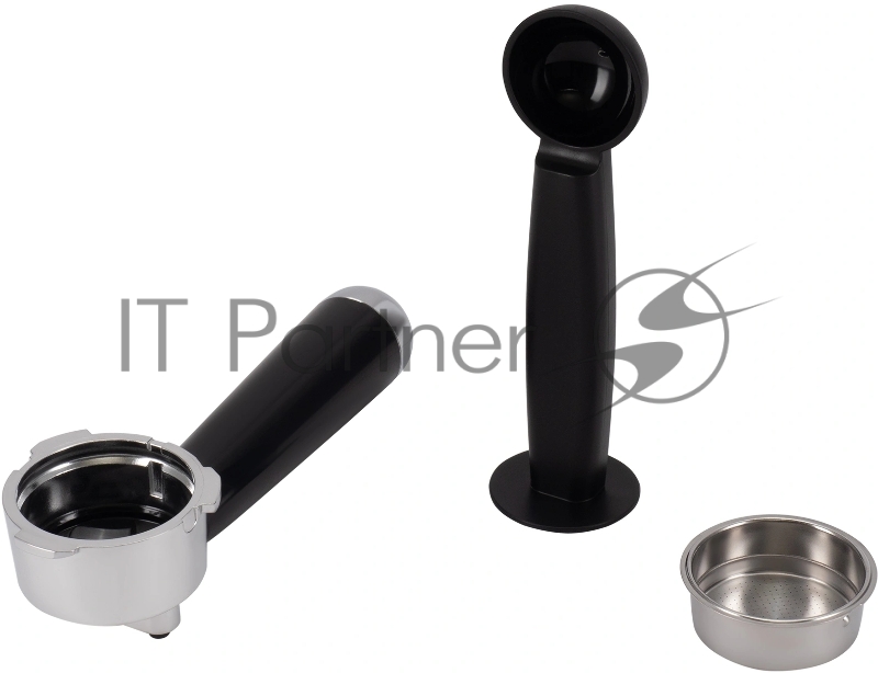 Кофеварка рожковая Hyundai HEM-4307 1350Вт серебристый