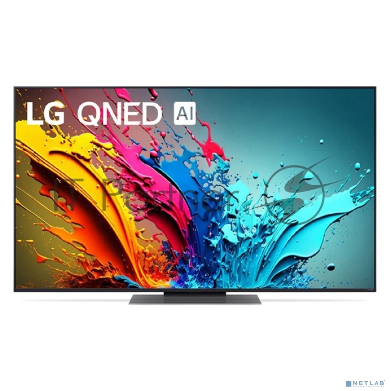 Телевизор LG 55 55QNED86T6A черный Edge UHD 120Hz webOS