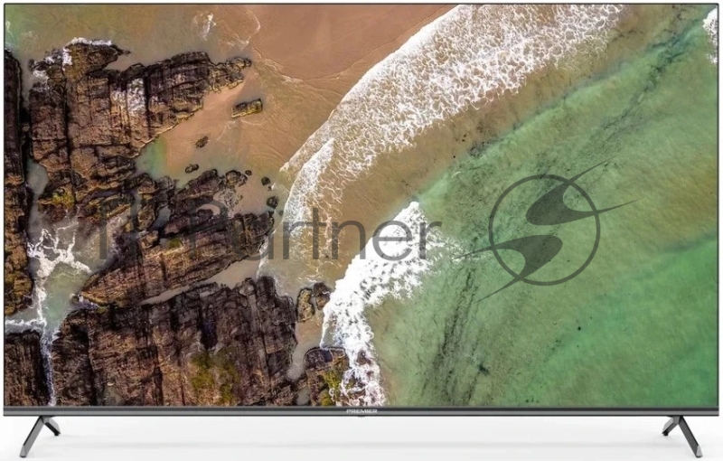 Телевизор PREMIER 55 55PRM770USV черный, Direct LED, UHD, 60 Hz, Android