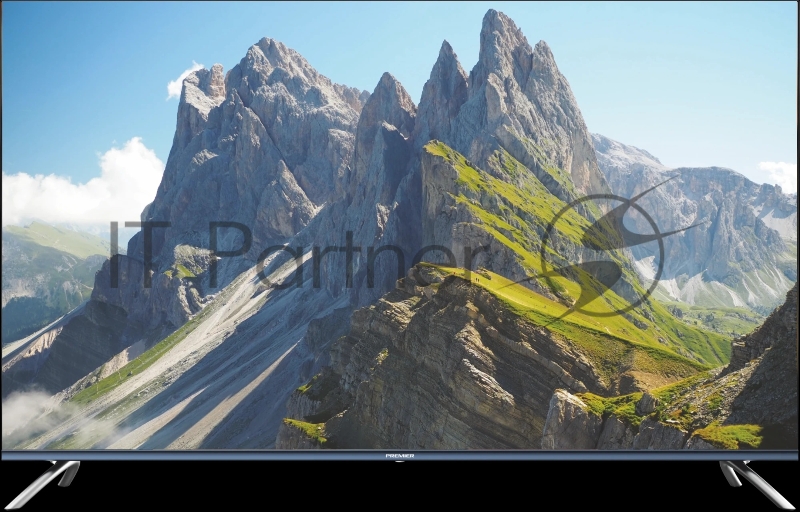 Телевизор PREMIER 43 43PRM840USV черный, Direct LED, UHD, 60Hz, Android
