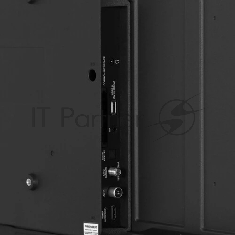 Телевизор PREMIER 43 43PRM770FSV черный, Direct LED, FHD, 60Hz, Android