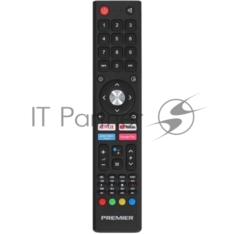 Телевизор PREMIER 43 43PRM770FSV черный, Direct LED, FHD, 60Hz, Android