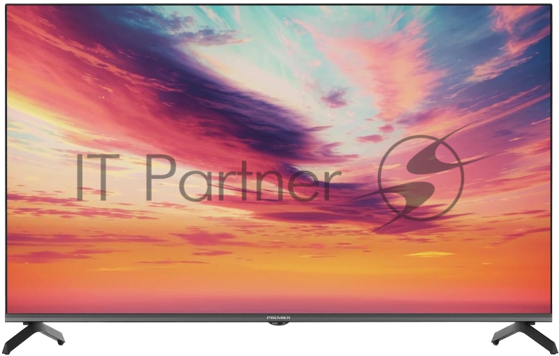 Телевизор PREMIER 43 43PRM770FSV черный, Direct LED, FHD, 60Hz, Android