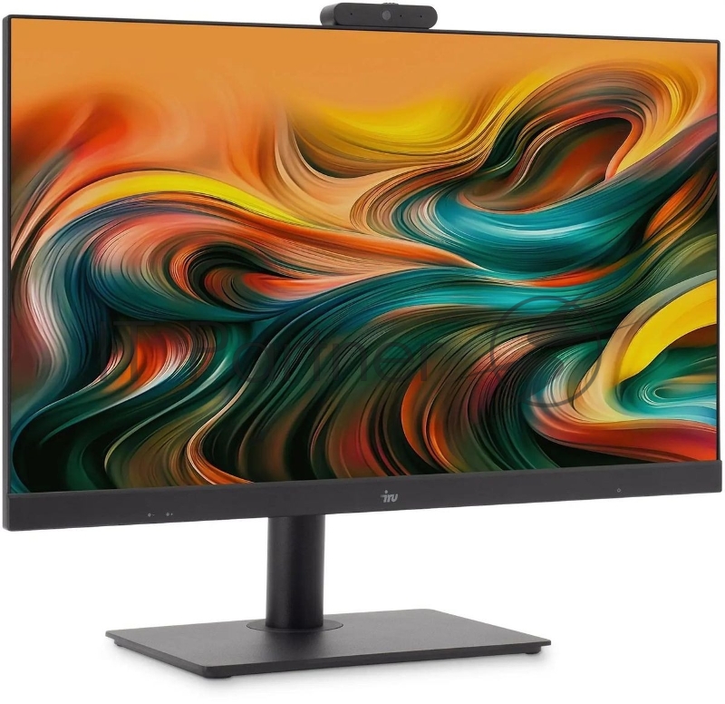 Моноблок IRU Tactio 23IH6P 23.8 Full HD i3 12100 (3.3) 16Gb SSD256Gb UHDG 730 FreeDOS WiFi BT Spk 120W Cam черный 1920x1080