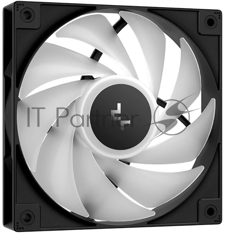 Кулер для процессора DEEPCOOL AG500 BK ARGB V2 черный 120мм алюминий+медь 1900rpm 29.4db 40pin 240W 160мм