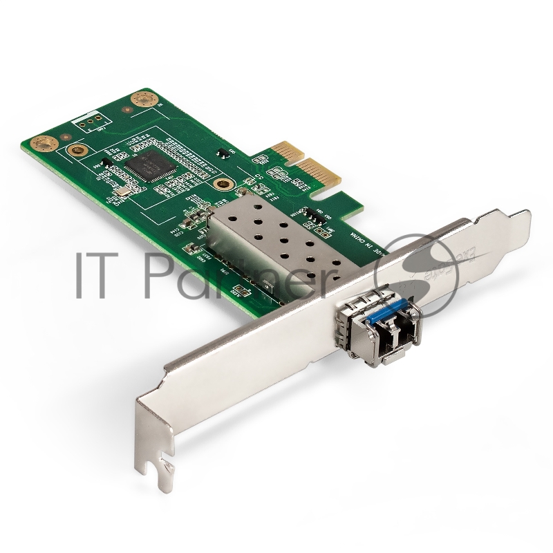 Комплект: Сетевой адаптер SFP ExeGate EXE-i210-F1 + Трансивер Single-Mode до 20км EXT-1G-SM1310-LC2-20KM (EX296228RUS: PCI-E x1 v2.0, порты 1x SFP (10/100/1000Mb/s), Gigabit Server NIC Intel Chipset I210-F1 + EX298328RUS: Tx:1310/Rx:1310 нм, до 20 км