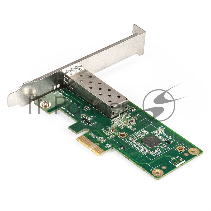 Комплект: Сетевой адаптер SFP ExeGate EXE-i210-F1 + Трансивер Multi-Mode до 550м EXT-1G-MM850-LC2-550M (EX296228RUS: PCI-E x1 v2.0, порты 1x SFP (10/100/1000Mb/s), Gigabit Server NIC Intel Chipset I210-F1 + EX298329RUS: Tx:850/Rx:850 нм, до 500 м, ра