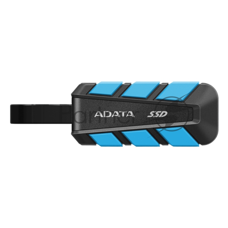 Внешний SSD ADATA 2.0Tb SC740 <SC740-2000G-CBU> (USB3.2 gen 2 type C, 1050/1000Mbs, 122x41x22mm, 40g, защита от падения, встроенный кабель)