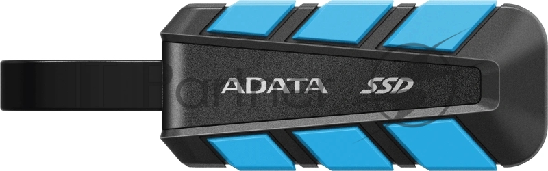 Внешний SSD ADATA 2.0Tb SC740 <SC740-2000G-CBU> (USB3.2 gen 2 type C, 1050/1000Mbs, 122x41x22mm, 40g, защита от падения, встроенный кабель)