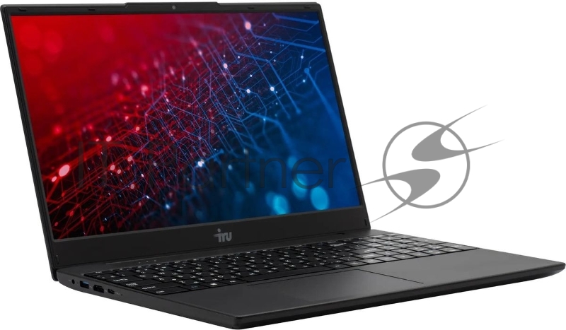Ноутбук IRU Tactio 15ALG Core i5 1235U 8Gb SSD256Gb Intel Iris Xe graphics 15.6 IPS FHD Windows 11 Pro black WiFi BT Cam (2044618)