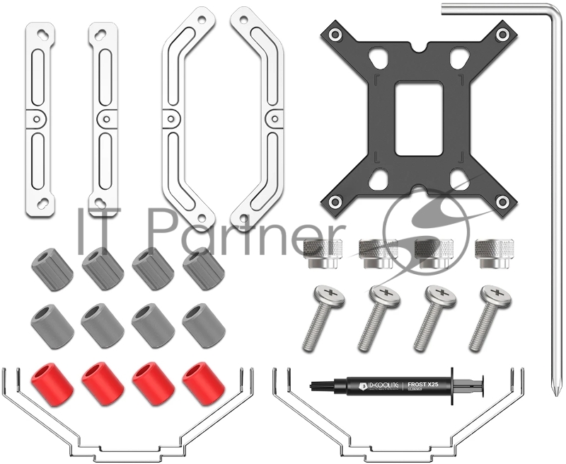 Кулер ID-COOLING SE-610-XT BASIC LGA1851/1700/1200/115X/AM5/AM4 (10шт/кор, TDP 250W, PWM, черный, 6 тепл.трубок + медная база, FAN 120mm) RET