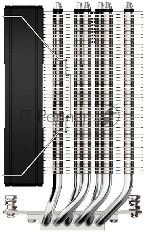 Кулер ID-COOLING SE-610-XT BASIC LGA1851/1700/1200/115X/AM5/AM4 (10шт/кор, TDP 250W, PWM, черный, 6 тепл.трубок + медная база, FAN 120mm) RET