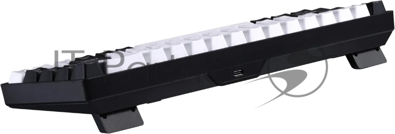 Игровая клавиатура проводная Defender Aris GK-349 RU,бел/черн,68кн+FN,радуж,1.5м