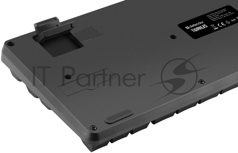 Игровая клавиатура проводная Defender Torius GK-207 RU,черн,87кн+FN,радуж,1.5м